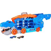 Mattel Hot Wheels City T-Rex ťahač so svetlami a zvukmi -  Poškodený obal