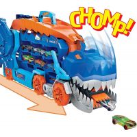 Mattel Hot Wheels City T-Rex ťahač so svetlami a zvukmi 5
