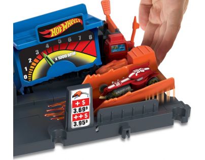 Mattel Hot Wheels City Zábava ve městě Fuel Station Shift