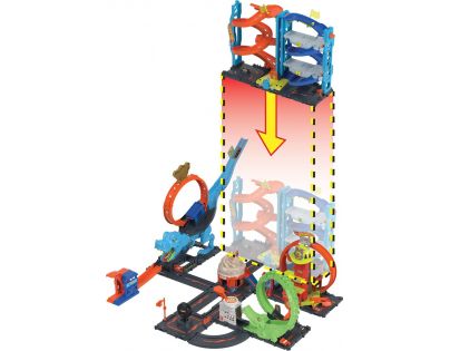 Mattel Hot Wheels City Závodná veža 64 cm