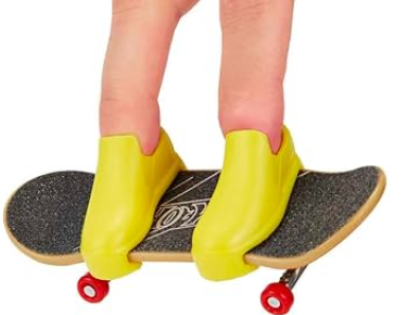 Mattel Hot Wheels fingerboard a topánky 10,5 cm Color Wave