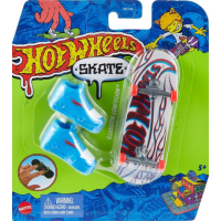 Mattel Hot Wheels fingerboard a topánky 10,5 cm Ilusion confusion