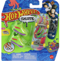 Mattel Hot Wheels fingerboard a topánky 10,5 cm Ramen Raptor