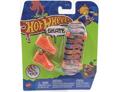 Mattel Hot Wheels fingerboard a boty 10,5 cm Stacked Dominance