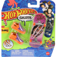 Mattel Hot Wheels fingerboard a topánky 10,5 cm Thrashin tiger