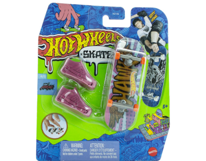 Mattel Hot Wheels fingerboard a topánky 10,5 cm Wingstorm