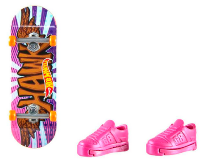 Mattel Hot Wheels fingerboard a topánky 10,5 cm Wingstorm