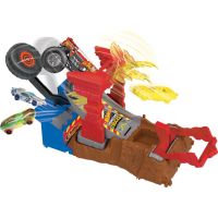 Mattel Hot Wheels Monster trucks aréna Závodní výzva herní set Fire Crash Challenge 2