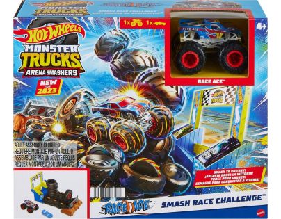 Mattel Hot Wheels Monster trucks aréna Závodná výzva herný set Smash Race Challenge
