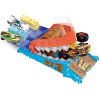 Mattel Hot Wheels Monster trucks aréna závodná výzva herný set Treasure Chomp Challenge 4