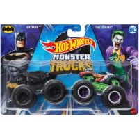 Mattel Hot Wheels Monster trucks demolačné duo Batman a The Joker