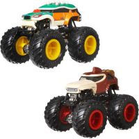 Mattel Hot Wheels Monster trucks demolačné duo Donkey Kong a Bowser