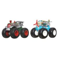 Mattel Hot Wheels Monster trucks demolačné duo Loko Punk a Airplane Mode 2