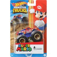 Mattel Hot Wheels Monster Trucks tematický truck 9 cm Super Mario 5