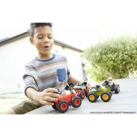 Mattel Hot Wheels monster trucks veľká zrážka Invader hnedý 3
