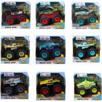 Mattel Hot Wheels monštier trucks veľká zrážka Bone Shaker 3