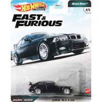 Mattel Hot Wheels prémiové auto Rýchlo a zbesilo BMW M3 E36 2
