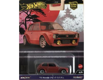 Mattel Hot Wheels prémiové auto - velikáni 73 Honda Civic Custom