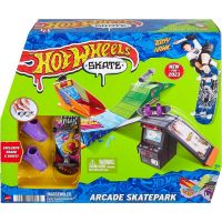 Mattel Hot Wheels Skates Fingerboard skatepark Herný set Arcade Skatepark 6