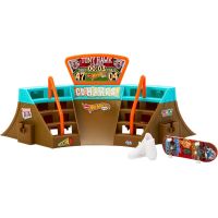 Mattel Hot Wheels Skates Fingerboard skatepark Herný set Stadium Skatepark - Poškodený obal