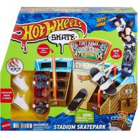 Mattel Hot Wheels Skates Fingerboard skatepark Herný set Stadium Skatepark 6