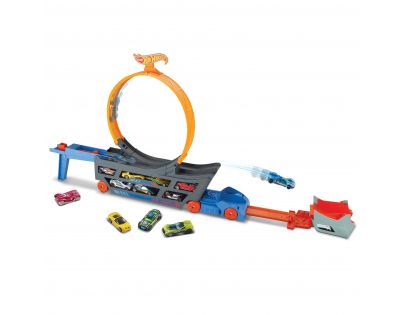 Mattel Hot Wheels Ťahač a pojazdná Dráha - Poškodený obal