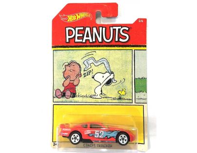 Mattel Hot Wheels Tematické auto PEANUTS 5/6 Circle Tracker