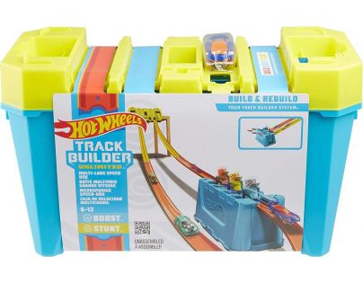 Mattel Hot Wheels track builder box super zostup