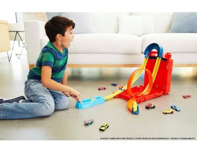 Mattel Hot Wheels Track Builder kanister kaskadérskych kúskov