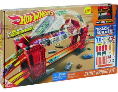Hot Wheels track builder padací most