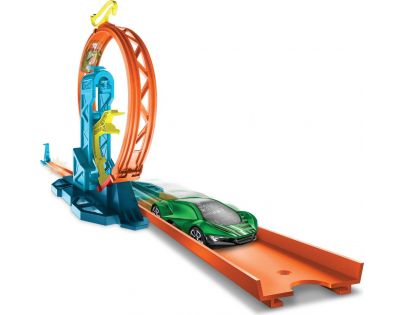 Mattel Hot Wheels track builder set pre staviteľa Loop Kicker Pack
