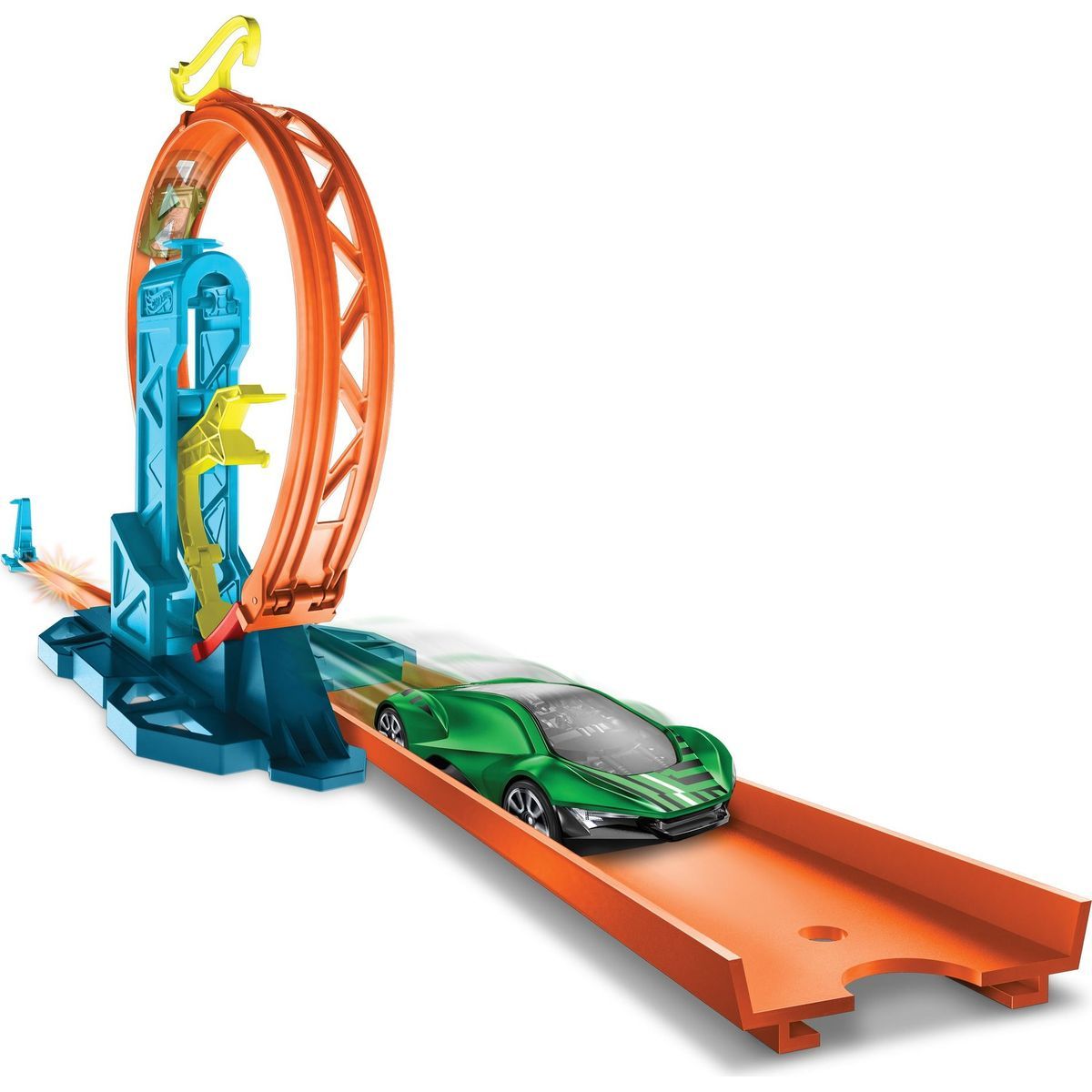 Mattel Hot Wheels track builder set pre staviteľa Loop Kicker Pack