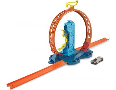 Mattel Hot Wheels track builder set pre staviteľa Loop Kicker Pack