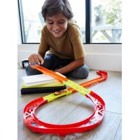 Mattel Hot Wheels track builder set pre staviteľa Premium Curve Pack 4