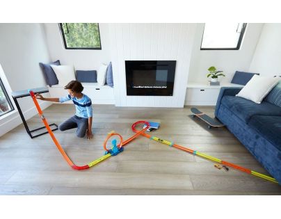 Mattel Hot Wheels track builder set pre staviteľa Premium Curve Pack