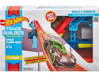 Mattel Hot Wheels track builder set pro stavitele Speed Clamp Pack