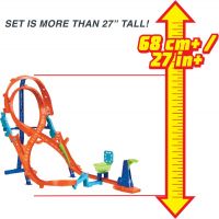 Mattel Hot Wheels Vertikálna osmičková dráha 6