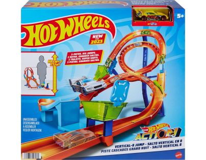 Mattel Hot Wheels Vertikálna osmičková dráha