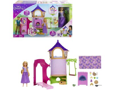 Mattel Hracia sada Veža s bábikou Locika a princ - Poškodený obal