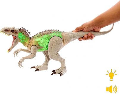 Mattel Jurassic World Indominus Rex so svetlami a zvukmi