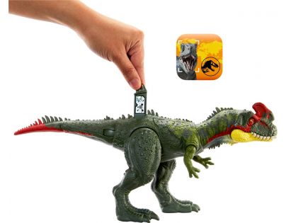 Mattel Jurassic World obrovský útočiaci Dinosaurus 35 cm Sinotyrannus