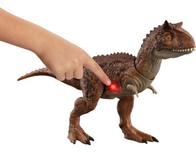 Mattel Jurassic World útočiaci Carnotaurus so zvukmi 39 cm