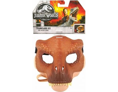 Mattel Jurský svět dinosauří maska na obličej Tyrannosaurus Rex