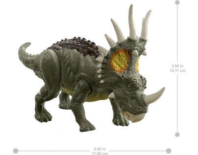 Mattel Jurský Svet neskrotne zúrivý dinosaurus Styracosaurus