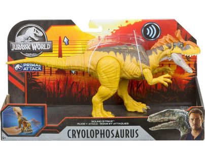 Mattel Jurský svet ohlušujúci rev Cryolophosaurus