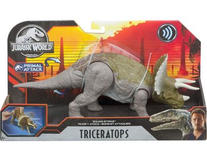 Mattel Jurský svet ohlušujúci rev Triceratops