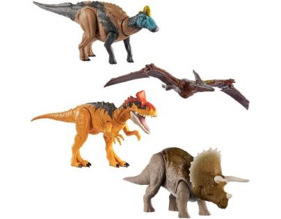 Mattel Jurský svet ohlušujúci rev Triceratops