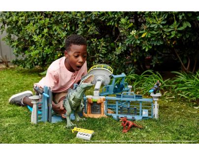 Mattel Jurský Svet revúci obrie Giganotosaurus s reálnymi zvukmi - Poškodený obal