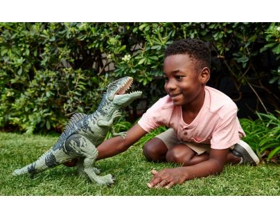 Mattel Jurský Svet revúci obrie Giganotosaurus s reálnymi zvukmi - Poškodený obal