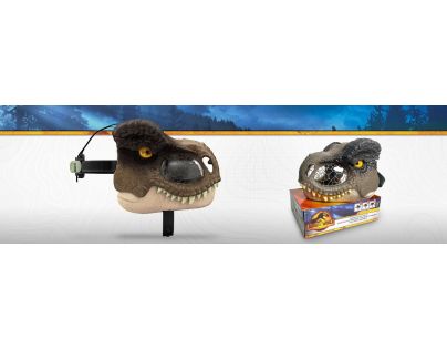 Mattel Jurský svet T-Rex maska na tvár so zvukmi